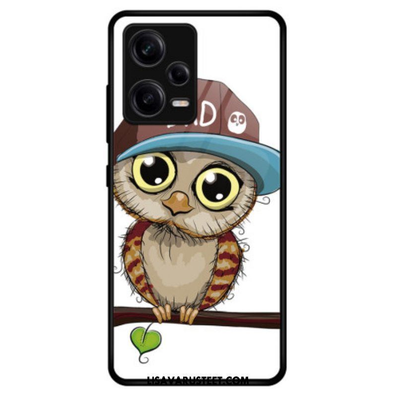 Kuori Xiaomi Redmi Note 12 Pro Bad Owl Karkaistu Lasi