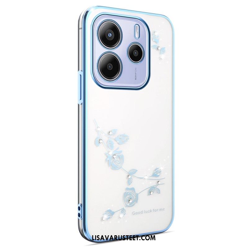 Kuori Xiaomi Redmi Note 14 5g Kadem Kukkia Ja Strasseja