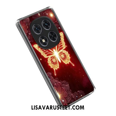 Kuori Xiaomi Redmi Note 14 Pro 4g Kultainen Perhonen Suojakuori