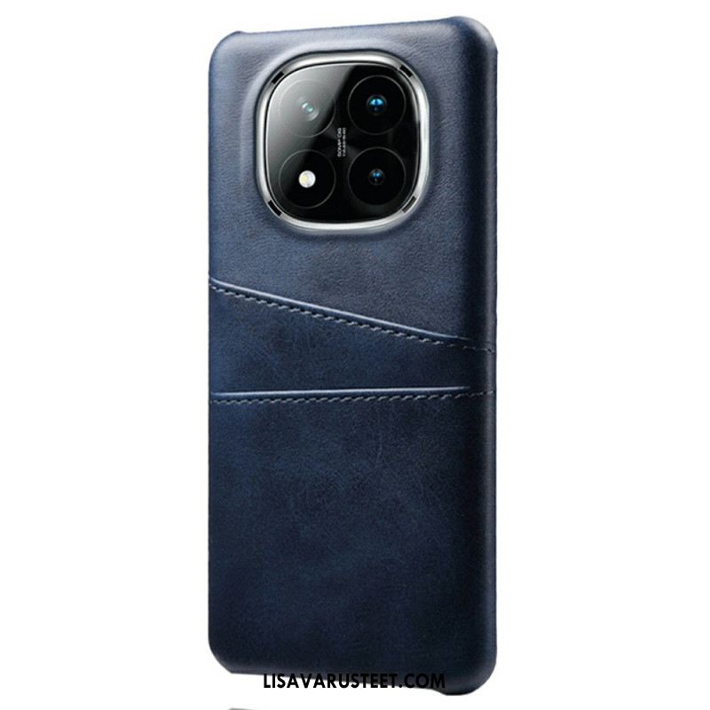 Kuori Xiaomi Redmi Note 14 Pro Plus 5g Nahkaefektikorttikotelo