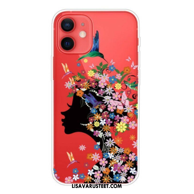 Kuori iPhone 13 Mini Kaunis Kukkapää