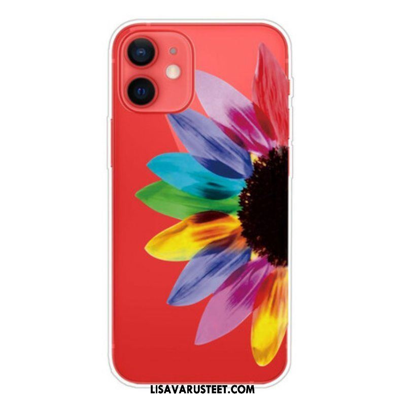 Kuori iPhone 13 Mini Värikäs Kukka