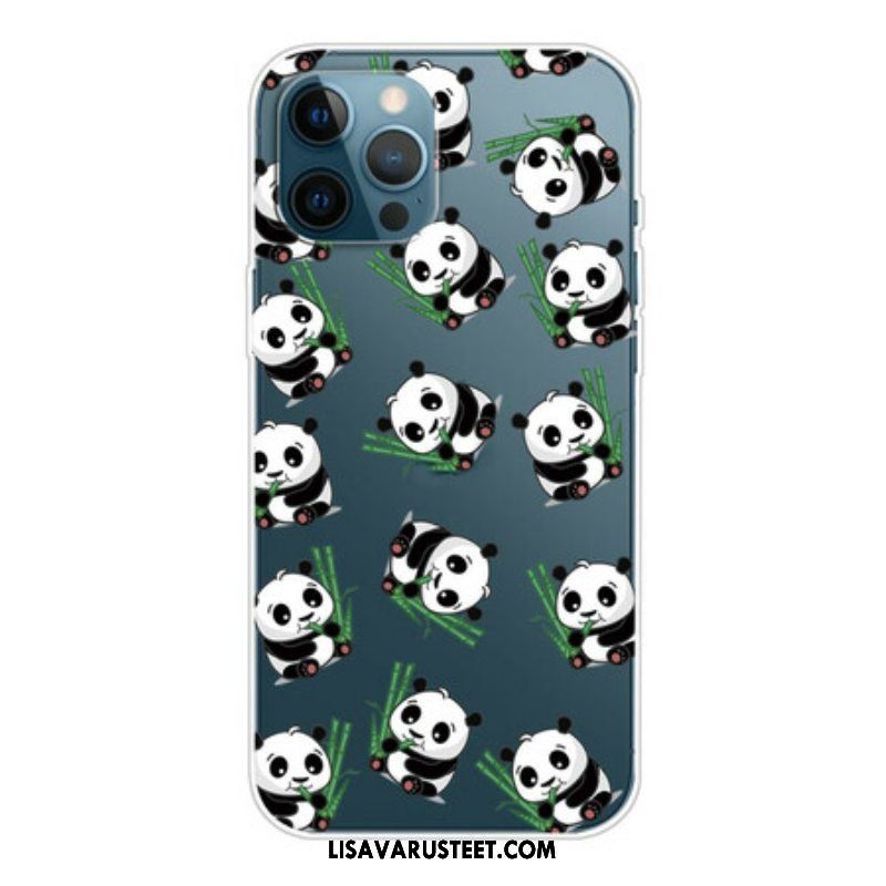 Kuori iPhone 13 Pro Max Pikku Pandat