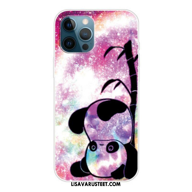 Kuori iPhone 13 Pro Panda Ja Bambu