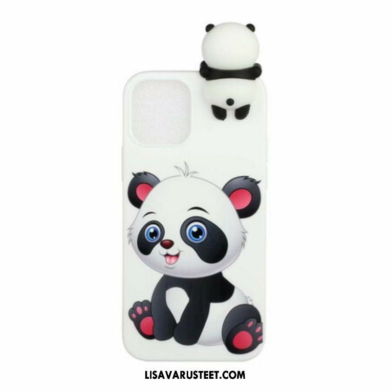 Kuori iPhone 13 Pro Suloinen Panda 3d