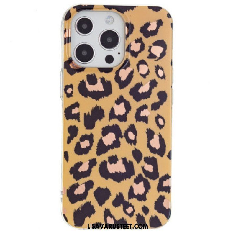 Kuori iPhone 15 Pro Leopardikuvio