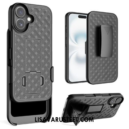 Kuori iPhone 17 Liukuva Jalusta Ja Klipsi