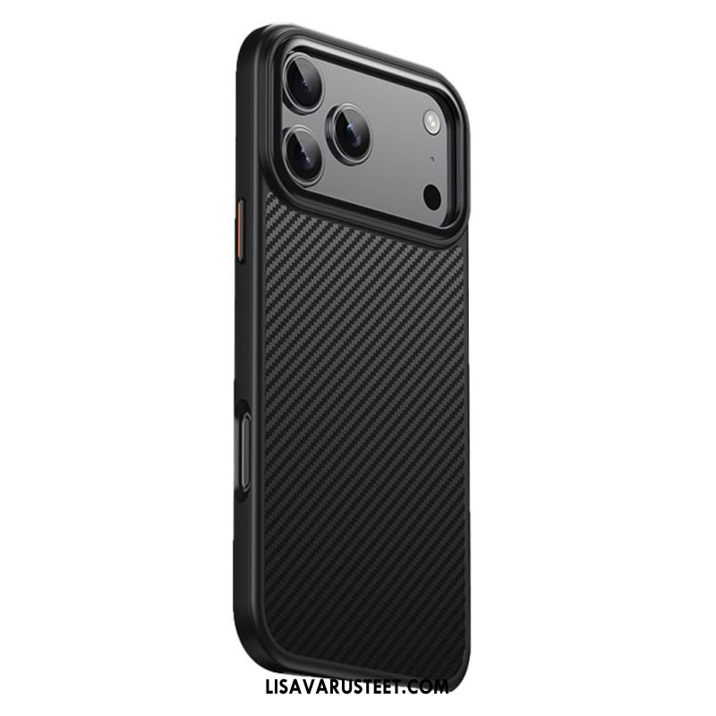 Kuori iPhone 17 Pro Magsafe-yhteensopiva Ultraohut Hiilikuituinen Näyttösuoja Suojakuori