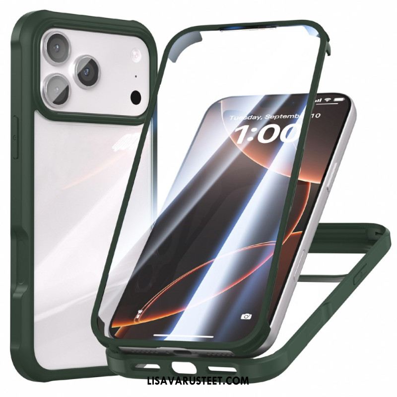 Kuori iPhone 17 Pro Max Kaksipuolinen Kirkas Suojakuori Suojakuori