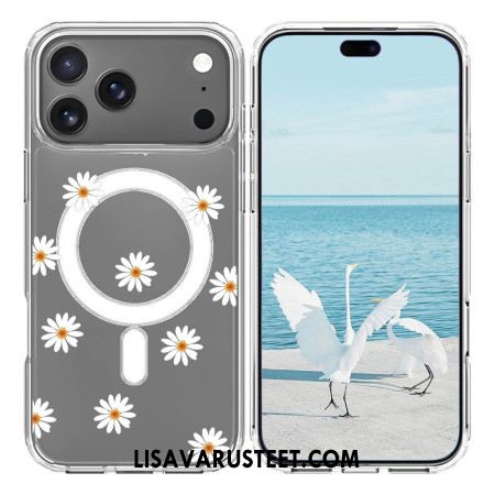 Kuori iPhone 17 Pro Max Magsafe-yhteensopivat Päivänkakkarat