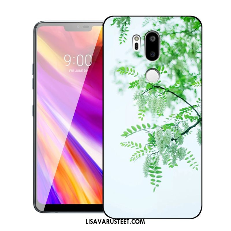 Lg G7 Thinq Kuoret Kissa Vihreä Murtumaton Persoonallisuus Yksinkertainen Kuori Verkossa