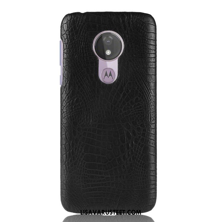 Moto G7 Power Kuoret Musta Murtumaton Puhelimen Kova Kuori Halvat