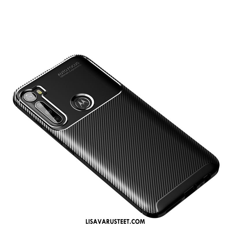 Moto G8 Power Kuoret Musta Kuori Kotelo Puhelimen Pesty Suede Alennus