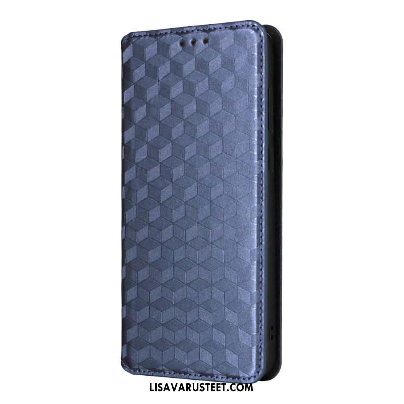 Nahkakotelo Oneplus 15r Timanttikuvio