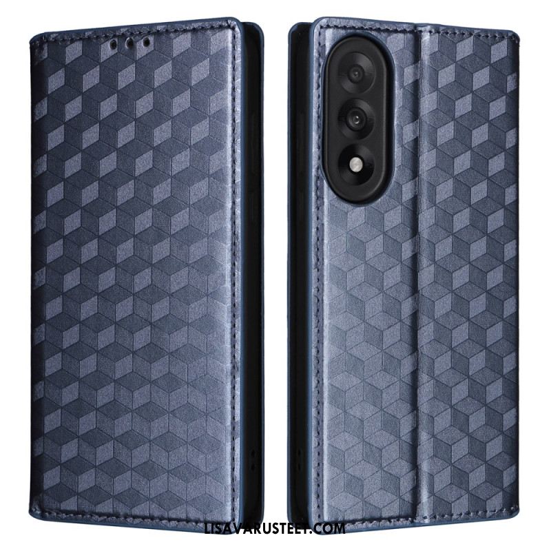 Nahkakotelo Oneplus Nord 5 Kiiltävä