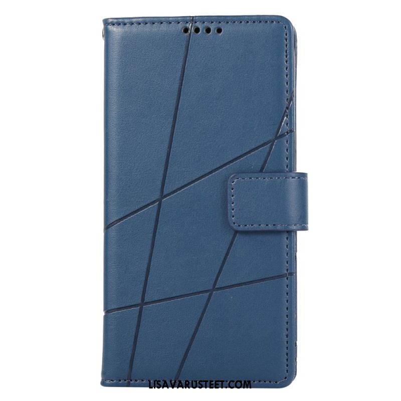 Nahkakotelo Oppo Reno 13 5g Viivat