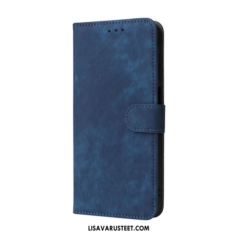 Nahkakotelo Samsung Galaxy A17 4g / 5g Rfid-suojattu Mokkanahkakuvio