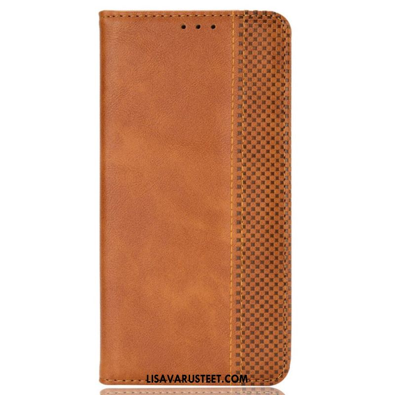 Nahkakotelo Samsung Galaxy M55 5g Retro