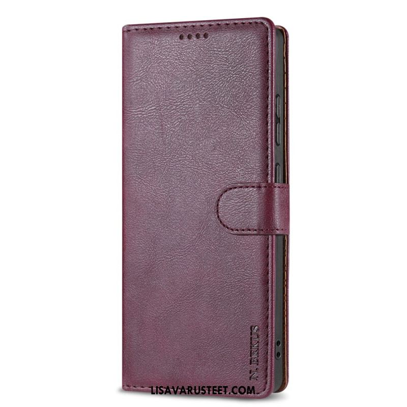 Nahkakotelo Samsung Galaxy S25 5g Edge N.bekus Vintage -tyylinen