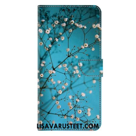 Nahkakotelo Samsung Galaxy S25 Plus 5g Kukkivia Oksia