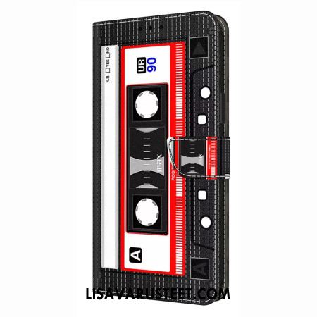 Nahkakotelo Samsung Galaxy S26 Plus Kasettinauhakuvio