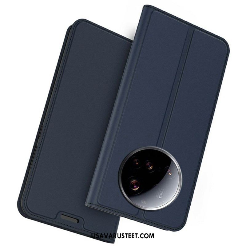 Nahkakotelo Xiaomi 15 Ultra Korttikotelo Ja Teline