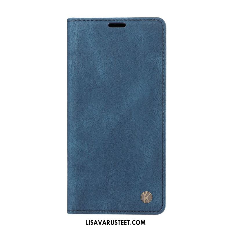 Nahkakotelo Xiaomi 15 Ultra Vintage-tyylinen Ykatu Suojakuori