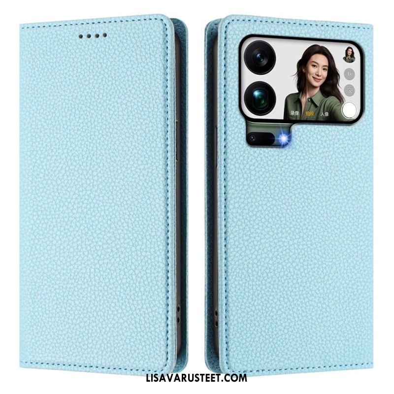 Nahkakotelo Xiaomi 17 Pro Max Rfid-suojattu