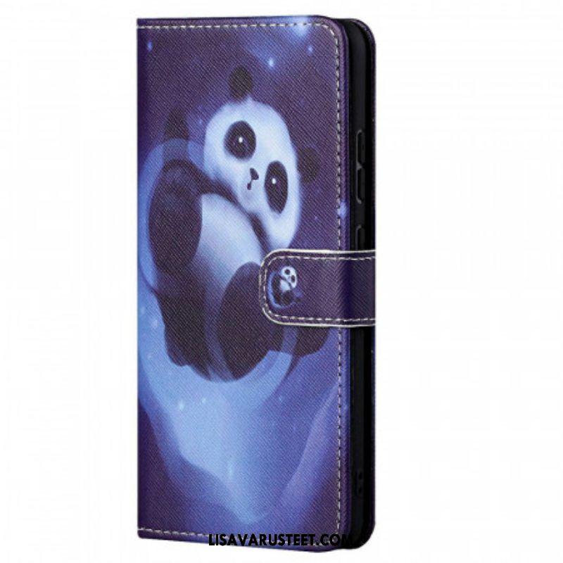 Nahkakotelo Xiaomi Redmi Note 11 / 11S Panda Space