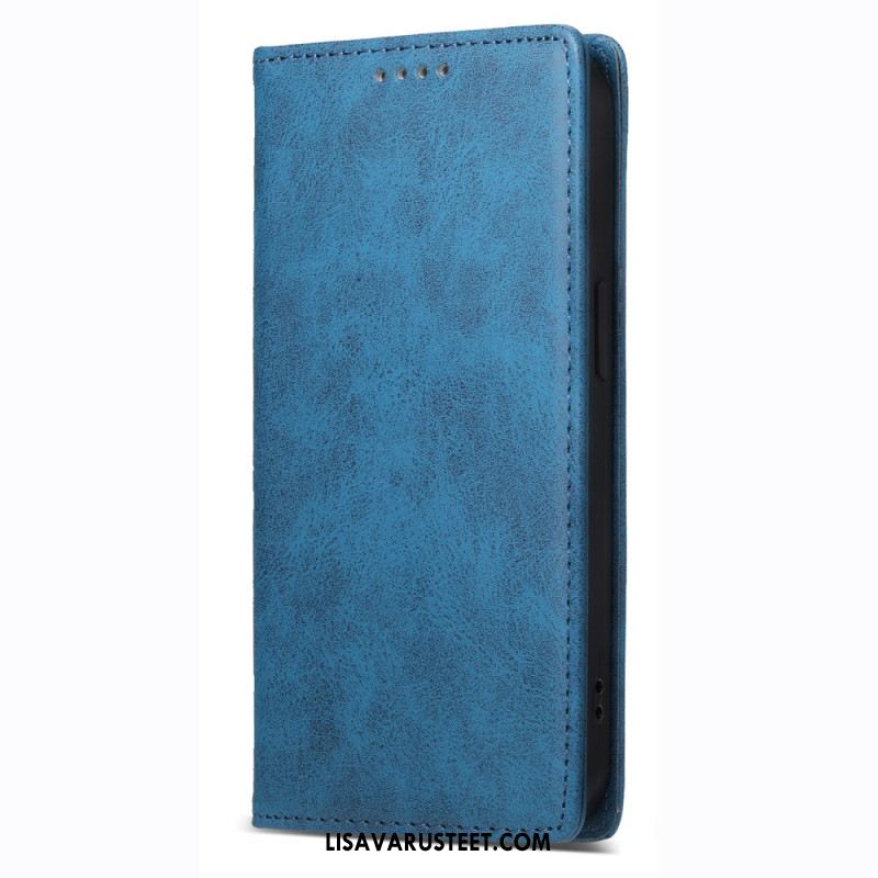 Nahkakotelo Xiaomi Redmi Note 14 4g Vintage Rfid-esto Suojakuori