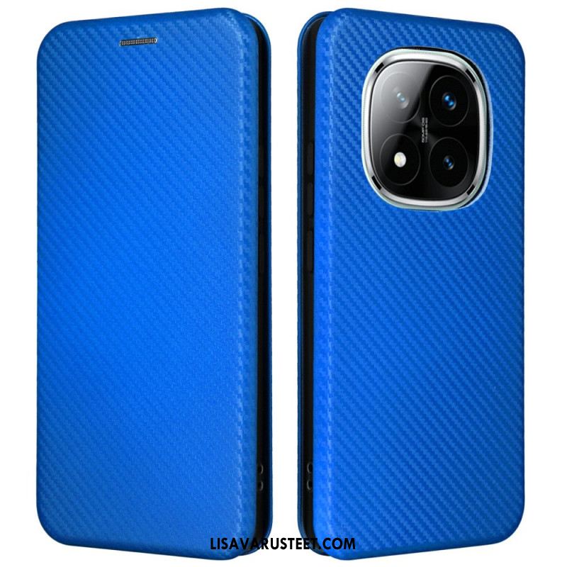 Nahkakotelo Xiaomi Redmi Note 14 Pro 5g Hiilikuitu