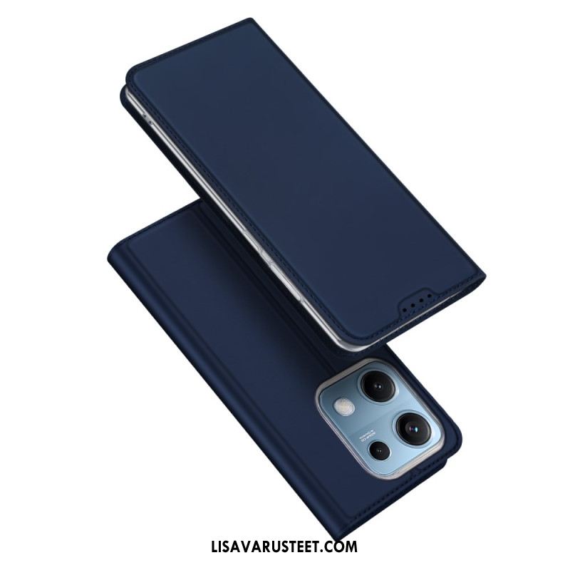 Nahkakotelo Xiaomi Redmi Note 14s Skin Pro -sarja Dux Duci