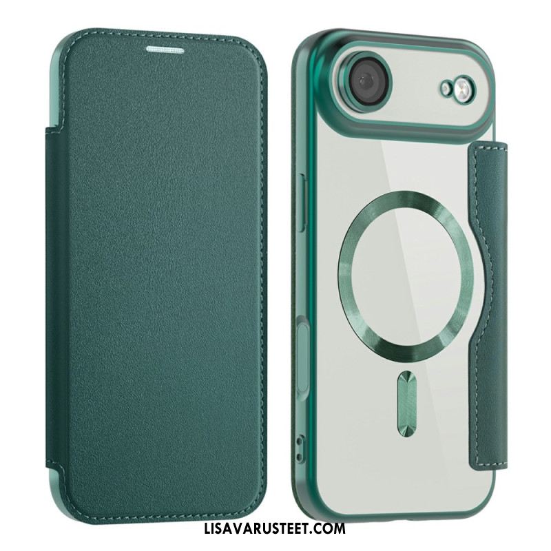 Nahkakotelo iPhone Air Magsafe-yhteensopiva Rfid-korttikotelon Kanssa