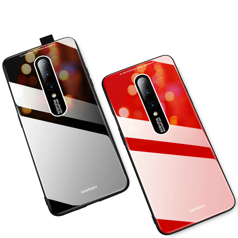 Oneplus 7 Pro Kuoret Lasi Yksinkertainen All Inclusive Kotelo Net Red Kuori Myynti