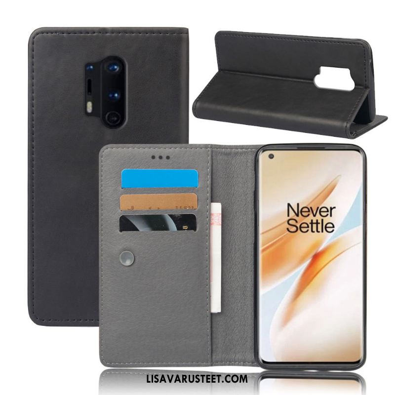 Oneplus 8 Pro Kuoret Nahkakotelo All Inclusive Salkku Suojaus Kuori Osta