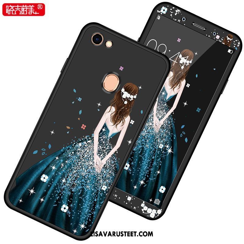 Oppo A73 Kuoret Murtumaton Trendi Rakastunut All Inclusive Musta Myynti