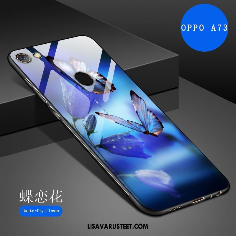 Oppo A73 Kuoret Sininen All Inclusive Sarjakuva Silikoni Net Red Myynti