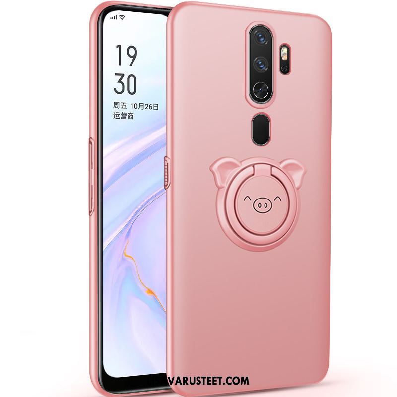 Oppo A9 2020 Kuoret Kulta Magneettinen Pinkki Kotelo Kuori Verkossa