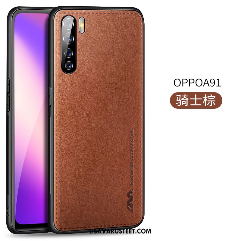 Oppo A91 Kuoret Musta Silikoni Ohut Suojaus Kotelo Kauppa