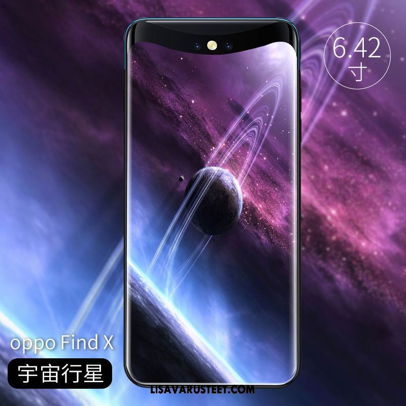 Oppo Find X Kuoret Kotelo Silikoni Violetti Uusi Luova Myynti