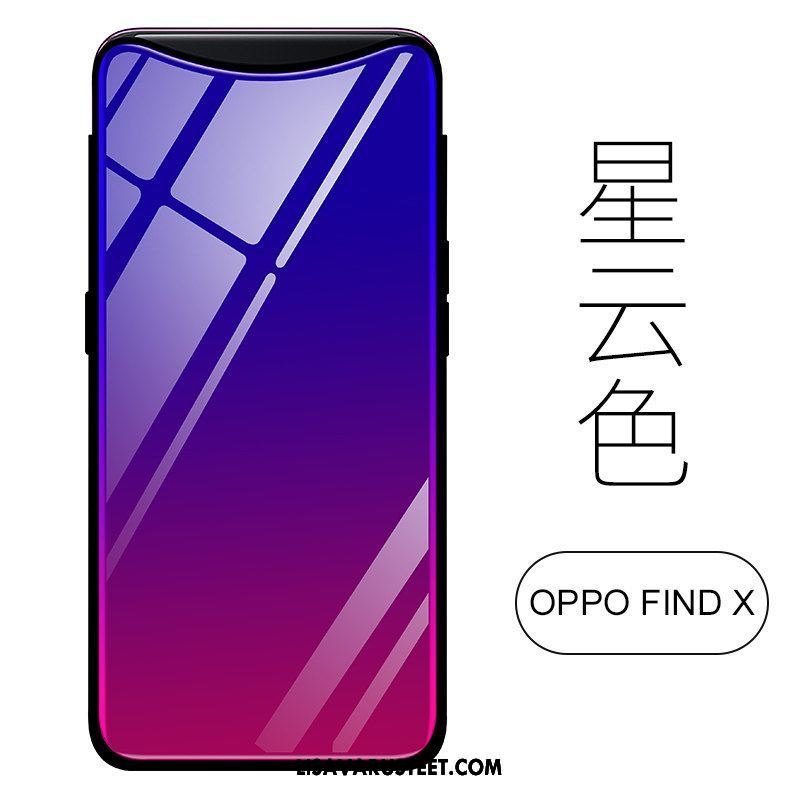 Oppo Find X Kuoret Puhelimen Silikoni Kuori Murtumaton Trendi Verkossa