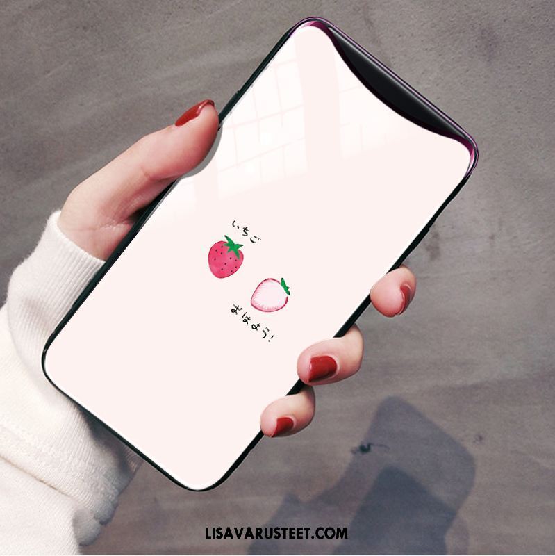 Oppo Find X Kuoret Suojaus Peili Tila Mansikka Silikoni Netistä