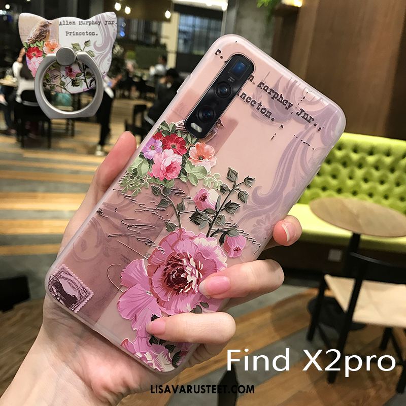 Oppo Find X2 Pro Kuoret Läpinäkyvä Ultra Murtumaton Ohut Pehmeä Neste Halpa