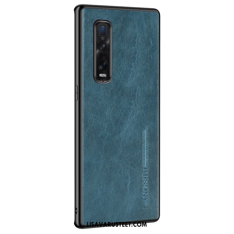 Oppo Find X2 Pro Kuoret Nahka Murtumaton Kuori Puhelimen Ohut Myynti