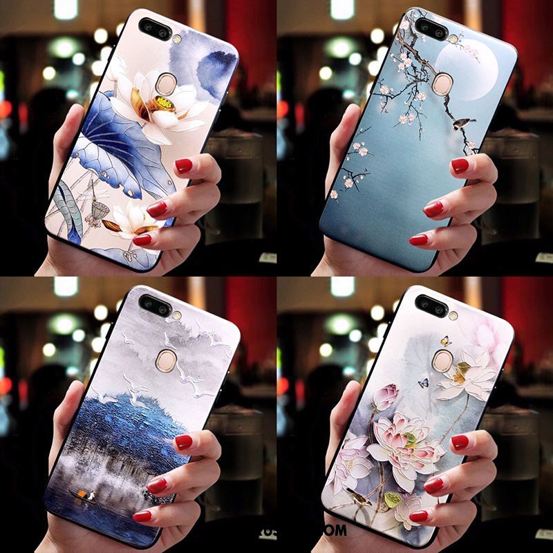 Oppo R11s Kuoret Murtumaton Silmukka Pehmeä Neste Luova Suojaus Kuori Osta