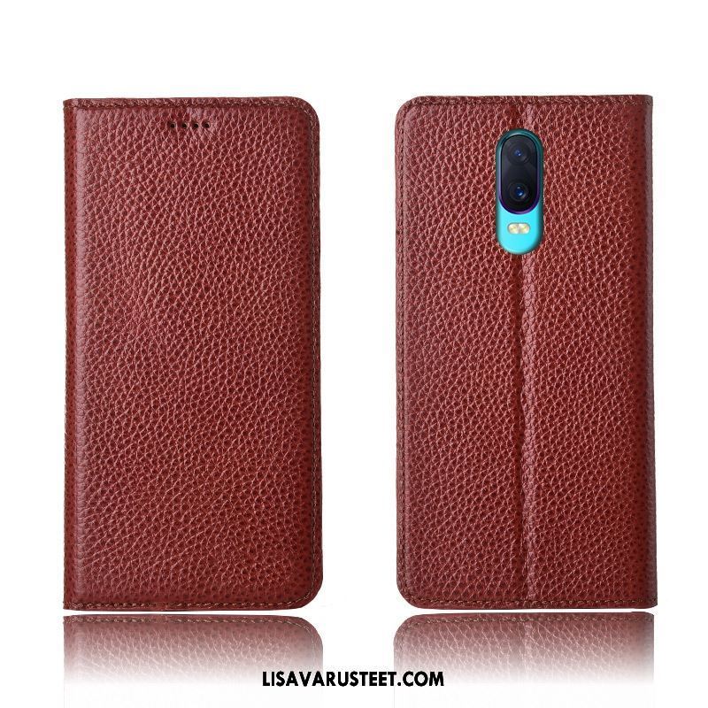 Oppo R17 Kuoret Kotelo Suojaus All Inclusive Simpukka Nahkakotelo Halvat