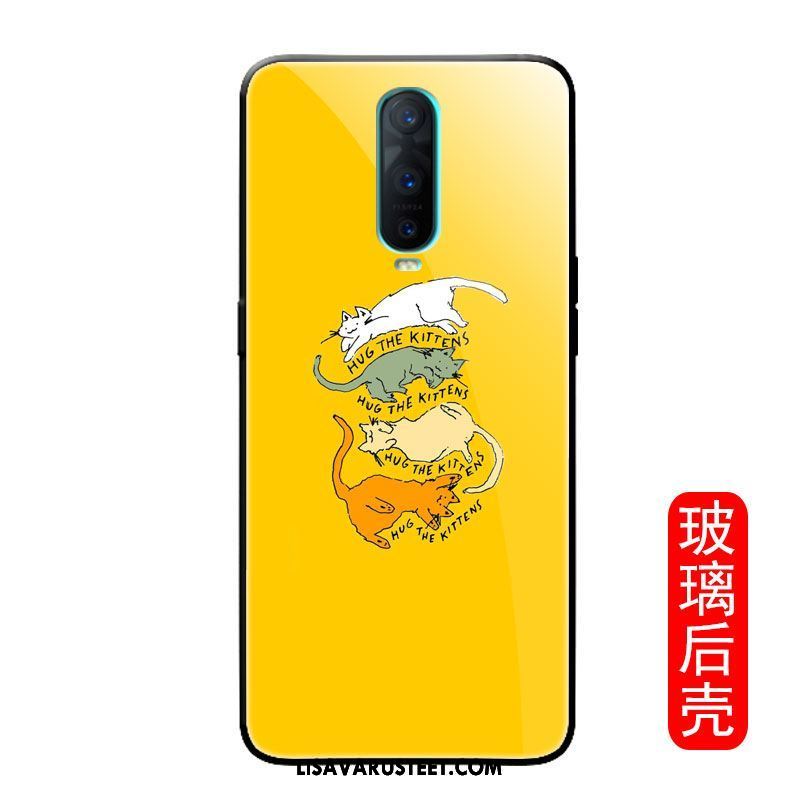 Oppo R17 Pro Kuoret Kuori Ihana Keltainen Bear Net Red Verkossa