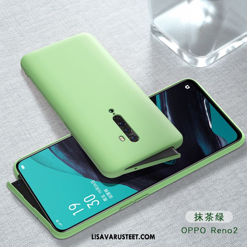 Oppo Reno 2 Kuoret Net Red Pehmeä Neste Ultra Vihreä Näytönsuojus Verkossa