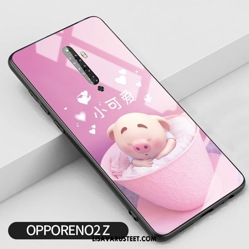 Oppo Reno 2 Z Kuoret Lasi Ihana Luova Sarjakuva All Inclusive Kuori Halvat