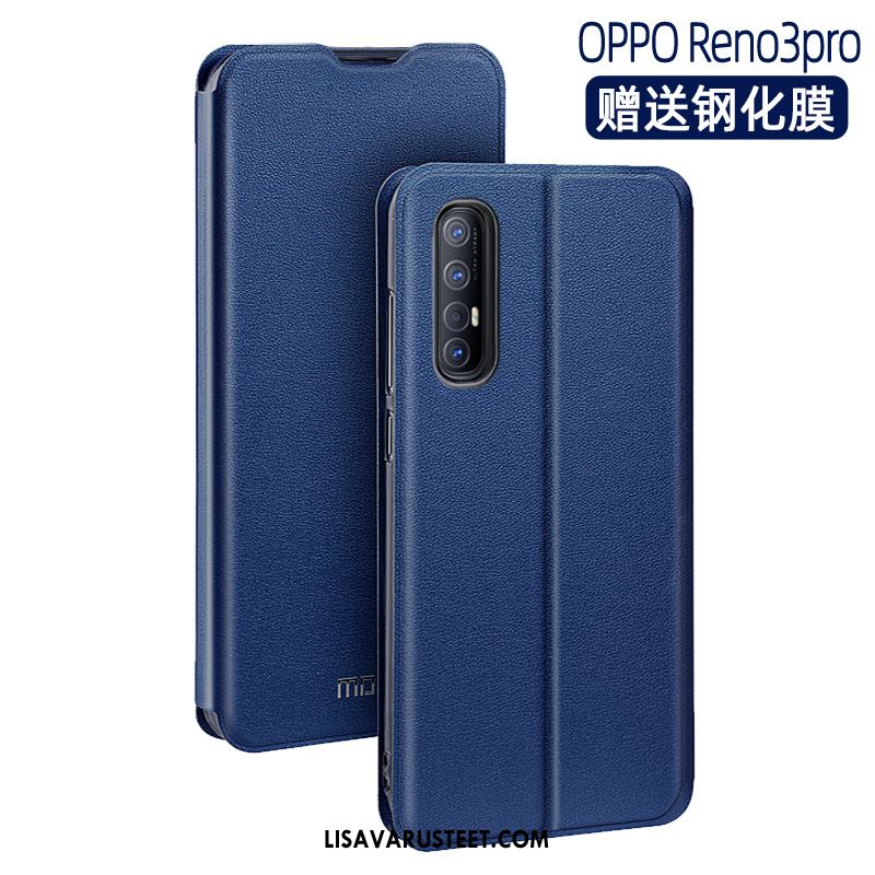 Oppo Reno 3 Pro Kuoret Kotelo Simpukka Suojaus Kuori Sininen Verkossa